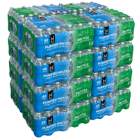 Member's Mark 16.9 oz purified water — 16 cases 640 bottles bulk order, free Metro Detroit delivery, TaskPort Water Co.