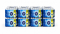 Pure Life 16.9 oz purified water — 8 cases, 320 bottles, on a wrapped pallet