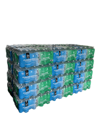 Member's Mark purified water half pallet 24 cases — wholesale bulk water delivery Detroit area
