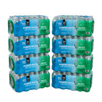 Member's Mark 16.9 oz purified water — 8 cases 320 bottles bulk order, free Metro Detroit delivery, TaskPort Water Co.