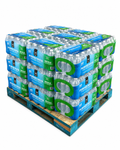 Member's Mark 16.9 oz purified water — 24 cases, 960 bottles, on a wrapped pallet